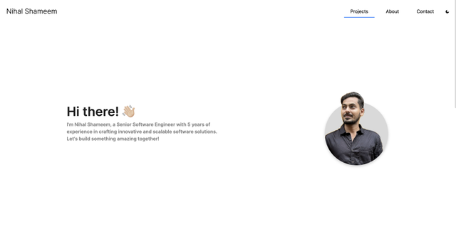 Personal Portfolio Website
